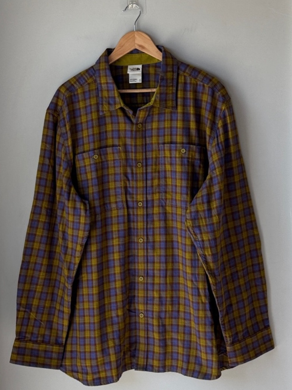 The North Face XXL Arroyo Plaid Button Down Shirt